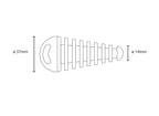 CAP-1, Tappo per terminali di scarico - Ø 14÷37 mm