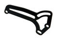 Supporto targa laterale per scooter con motore Piaggio