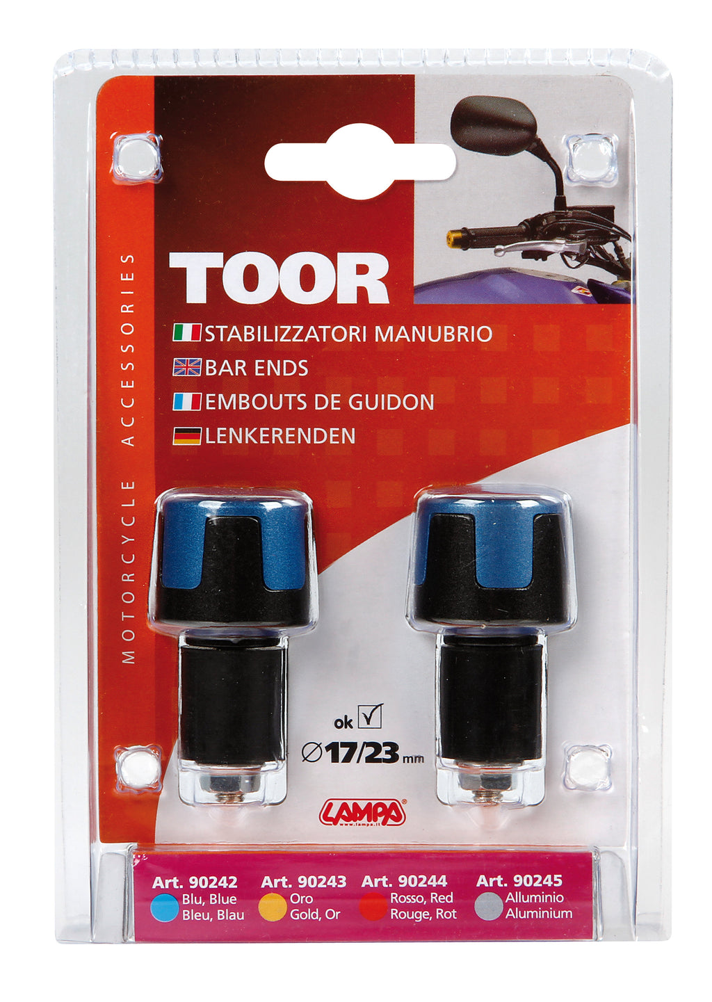 Toor, stabilizzatori universali - Blu