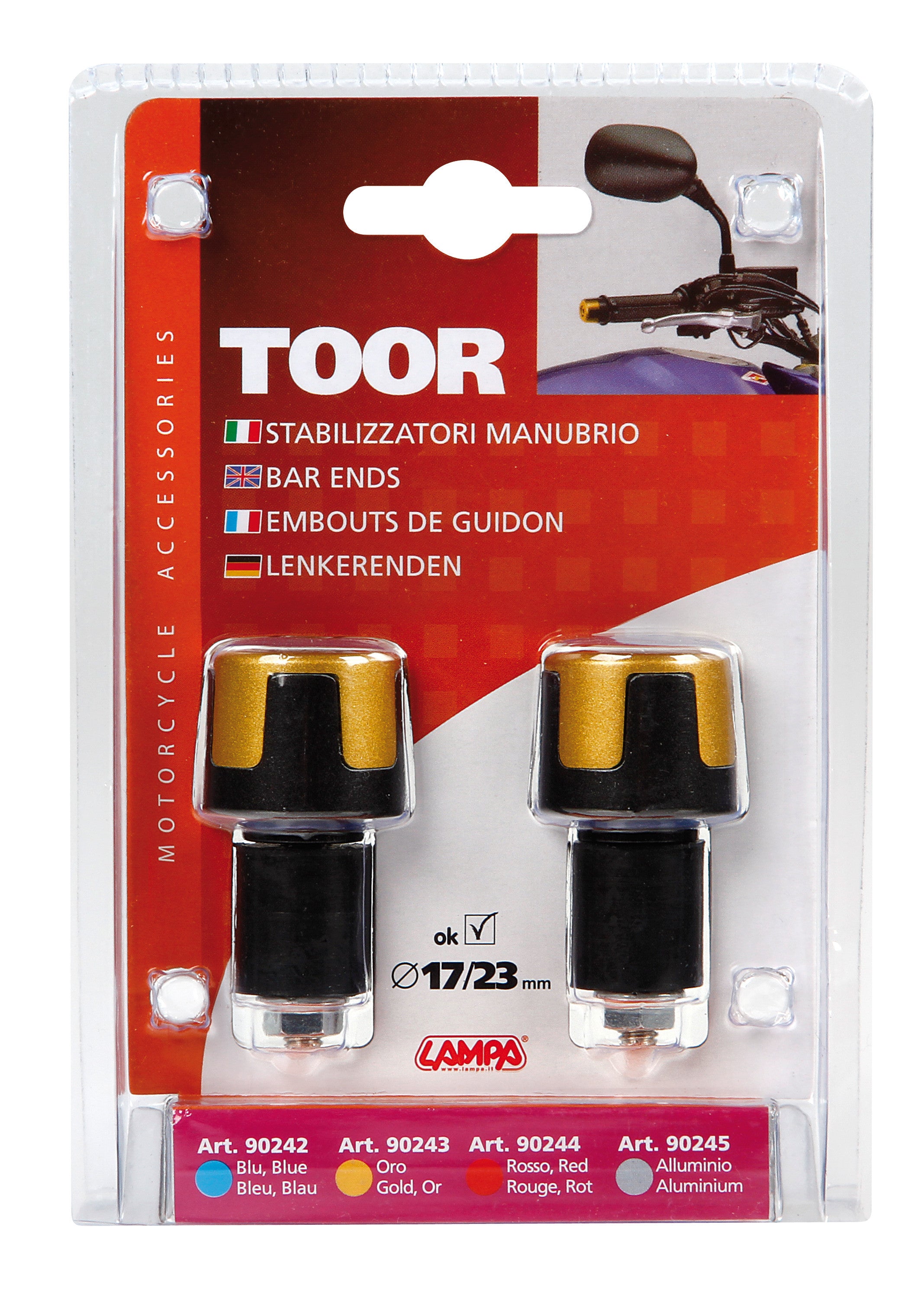 Toor, stabilizzatori universali - Oro