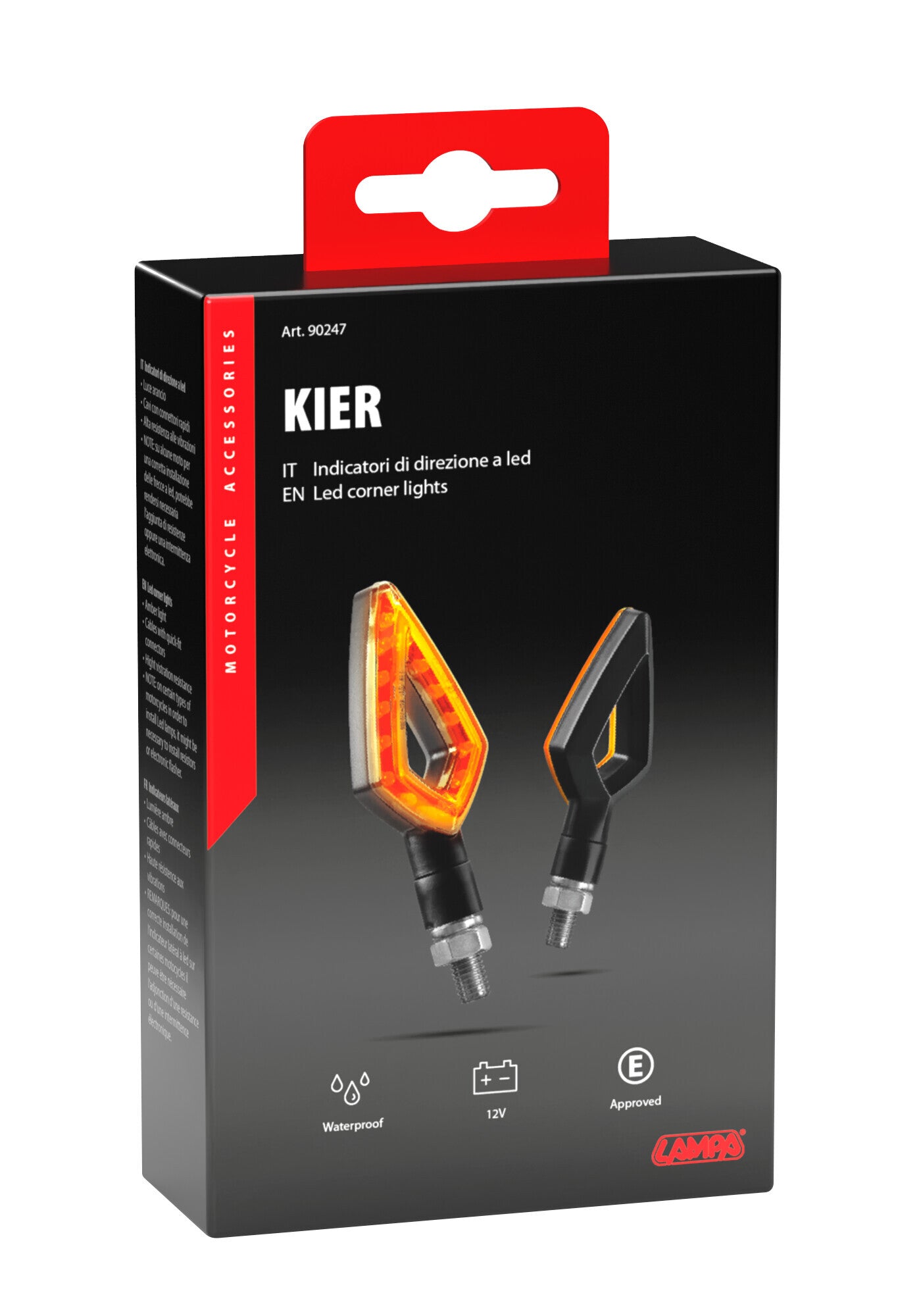 Kier, indicatori di direzione a led - 12V LED