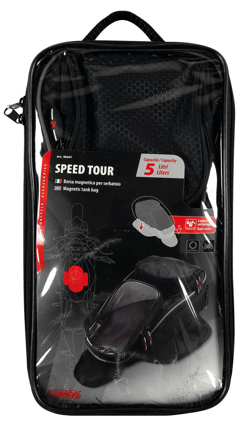 Speed Tour, borsa serbatoio magnetica