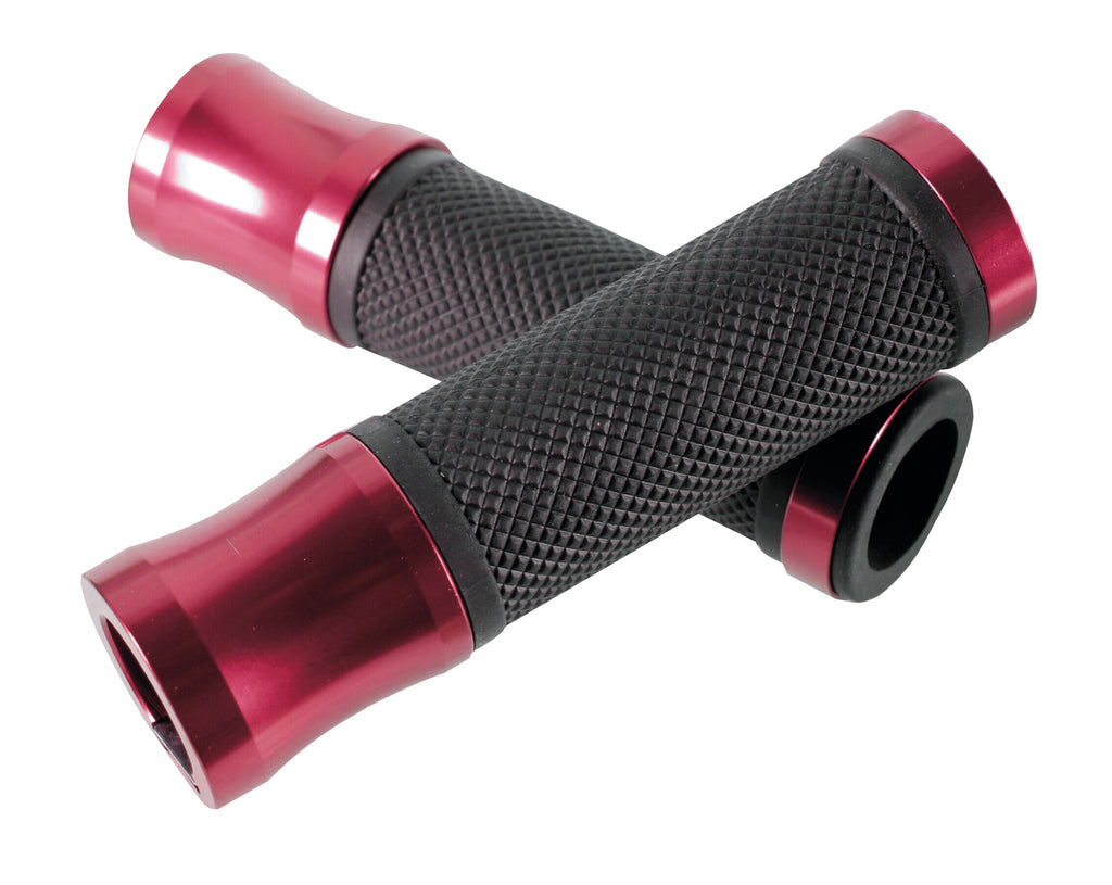 Manopole Metal Grips - Rosso