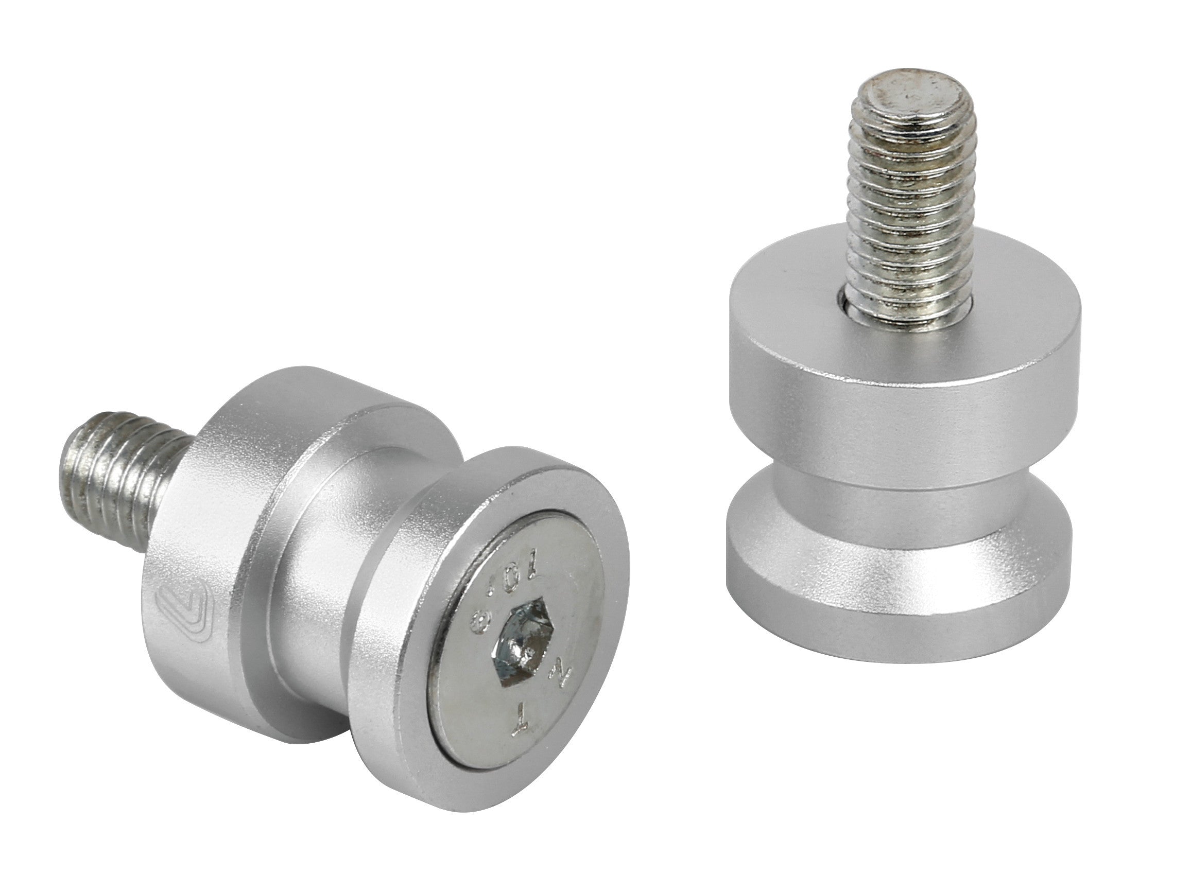Coppia supporti cavalletto - M8x1,25 mm - Alluminio