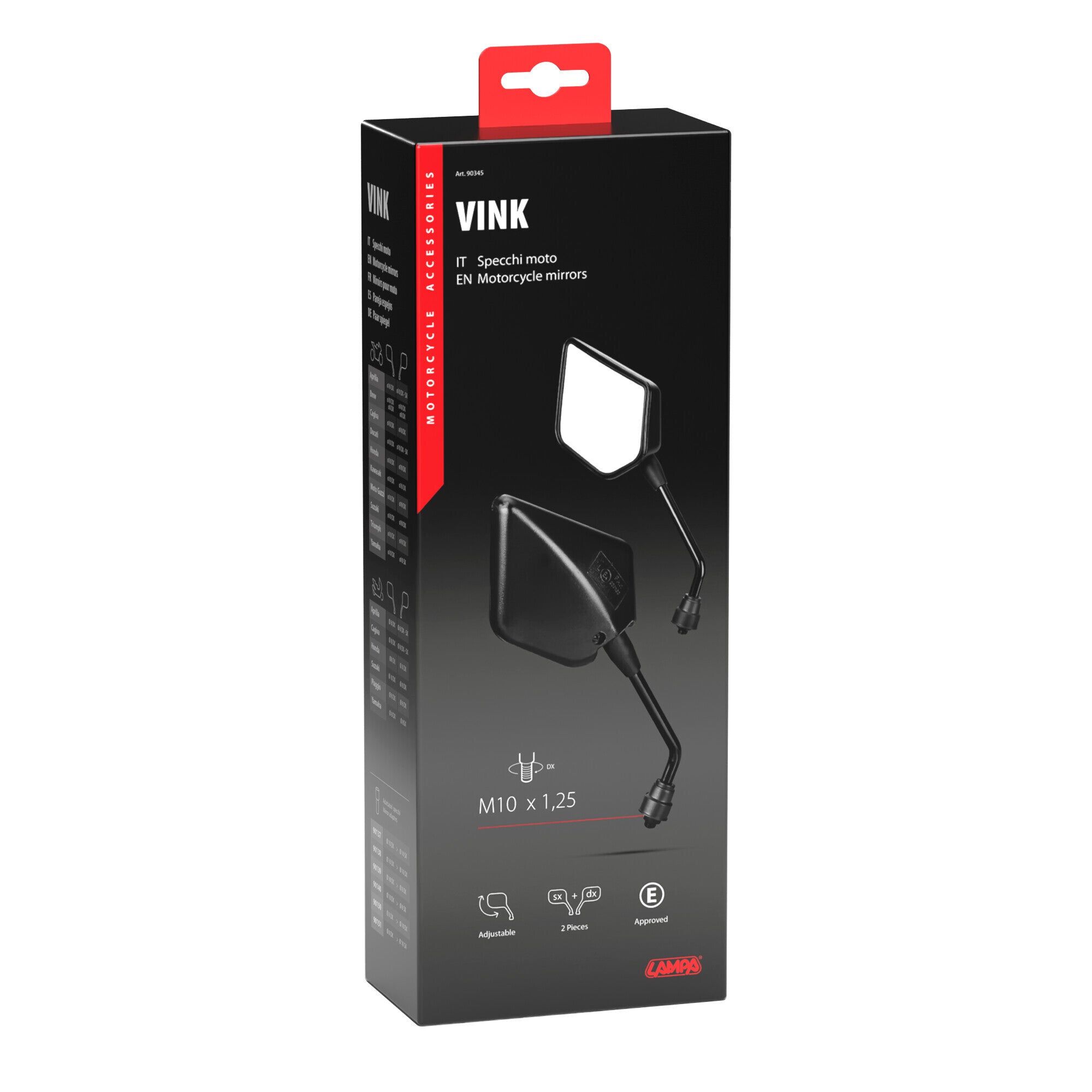 Vink, coppia specchi retrovisori