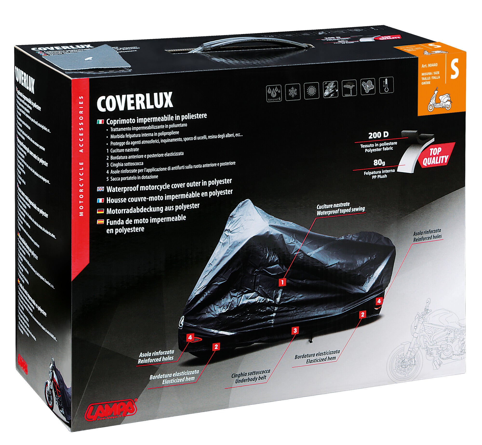 Coverlux, coprimoto - S