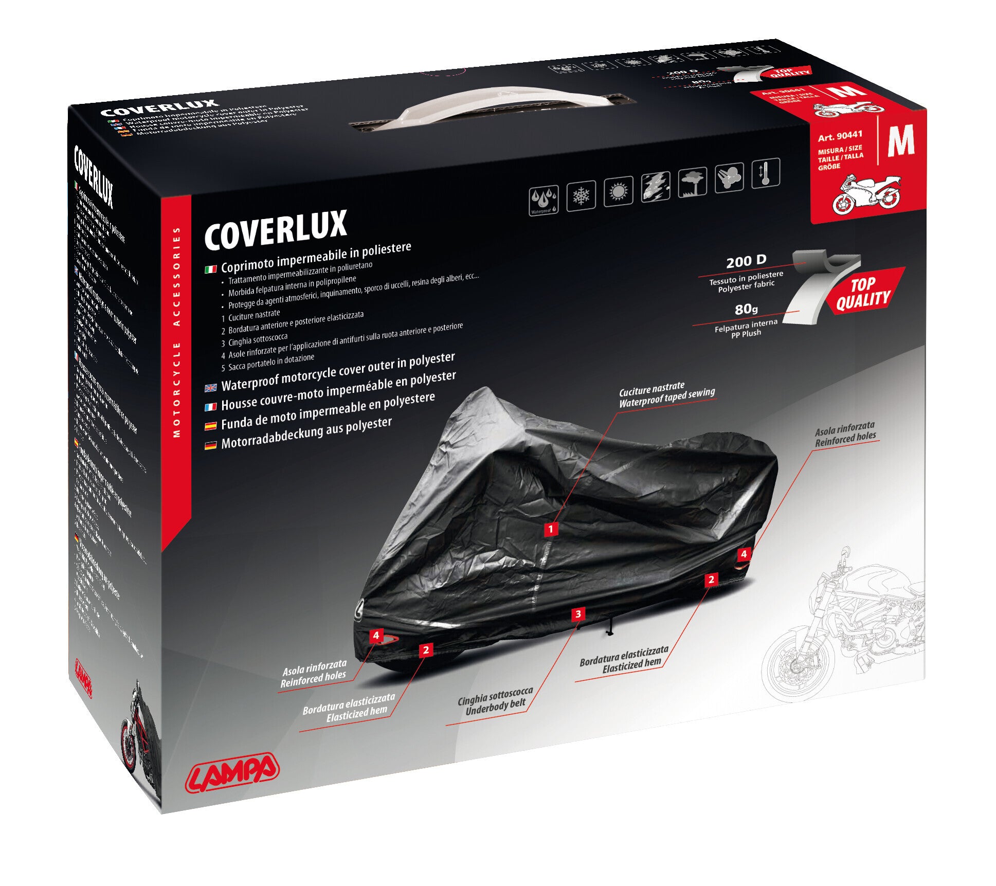 Coverlux, coprimoto - M