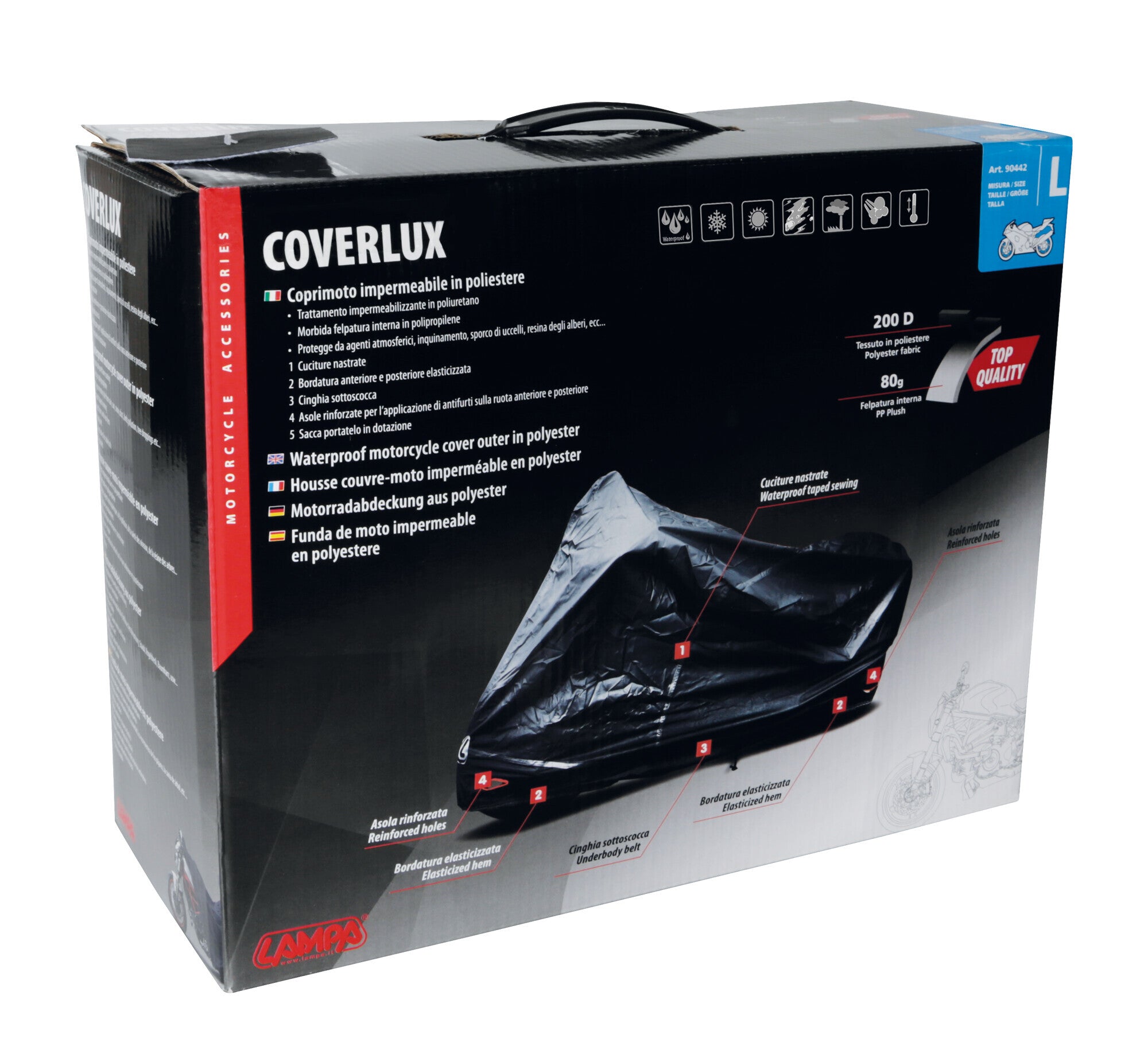 Coverlux, coprimoto - L