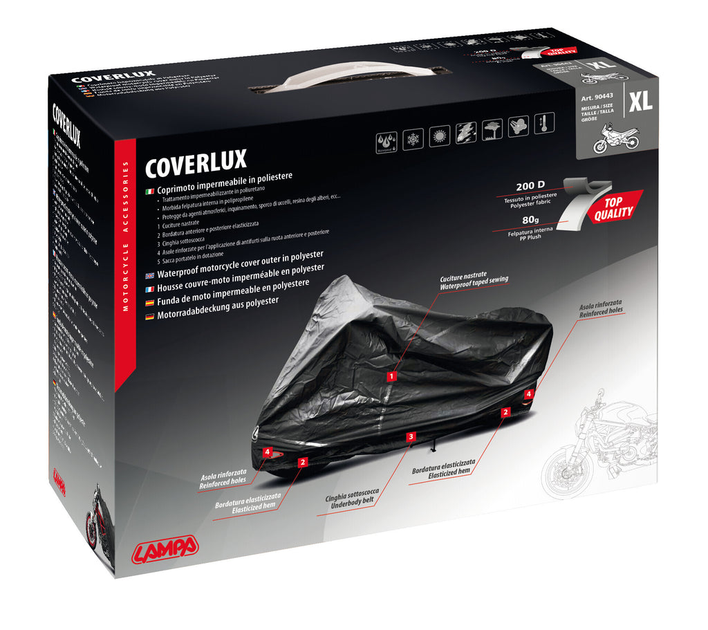 Coverlux, coprimoto - XL