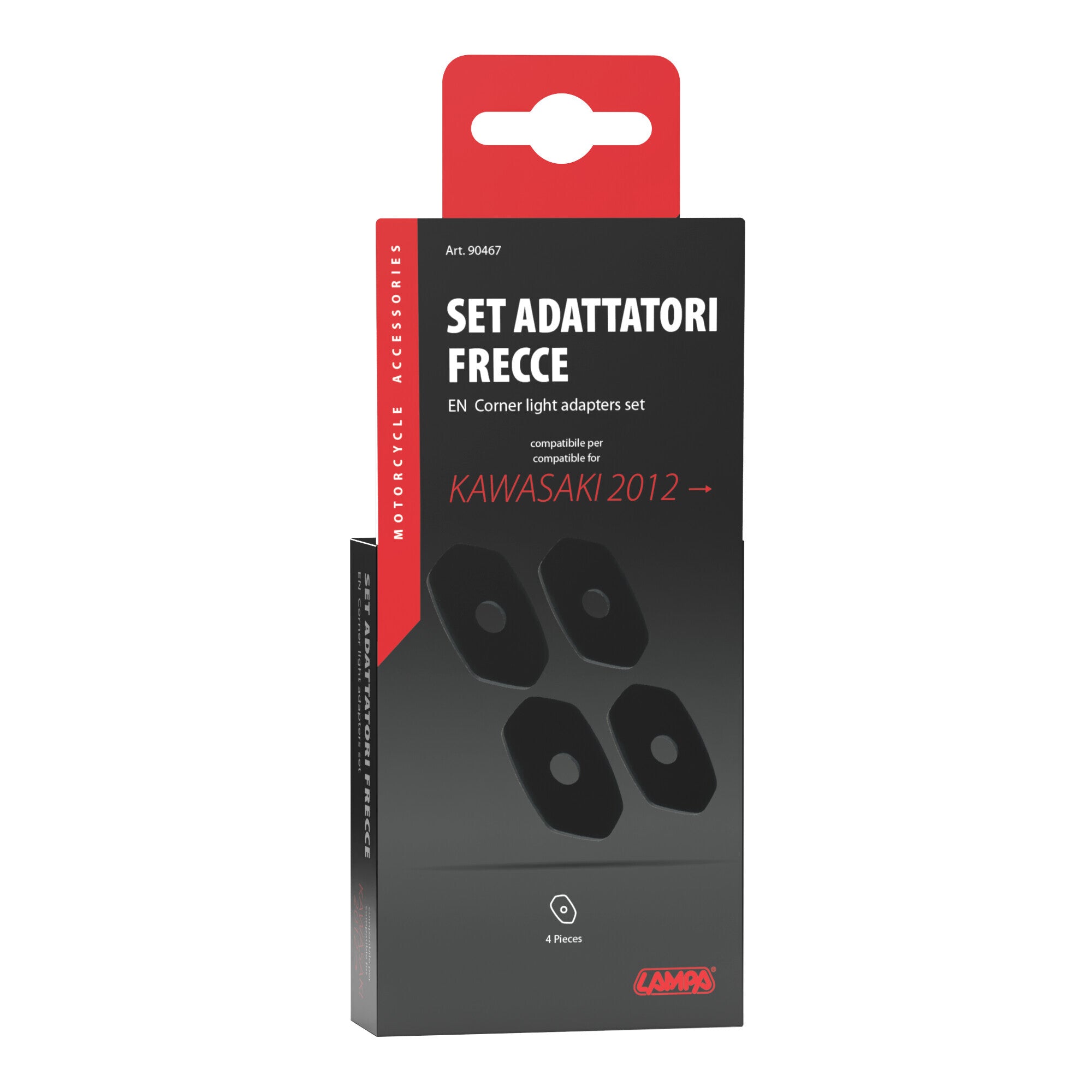 Adattatori per indicatori di direzione - compatibile per - Kawasaki 2012>