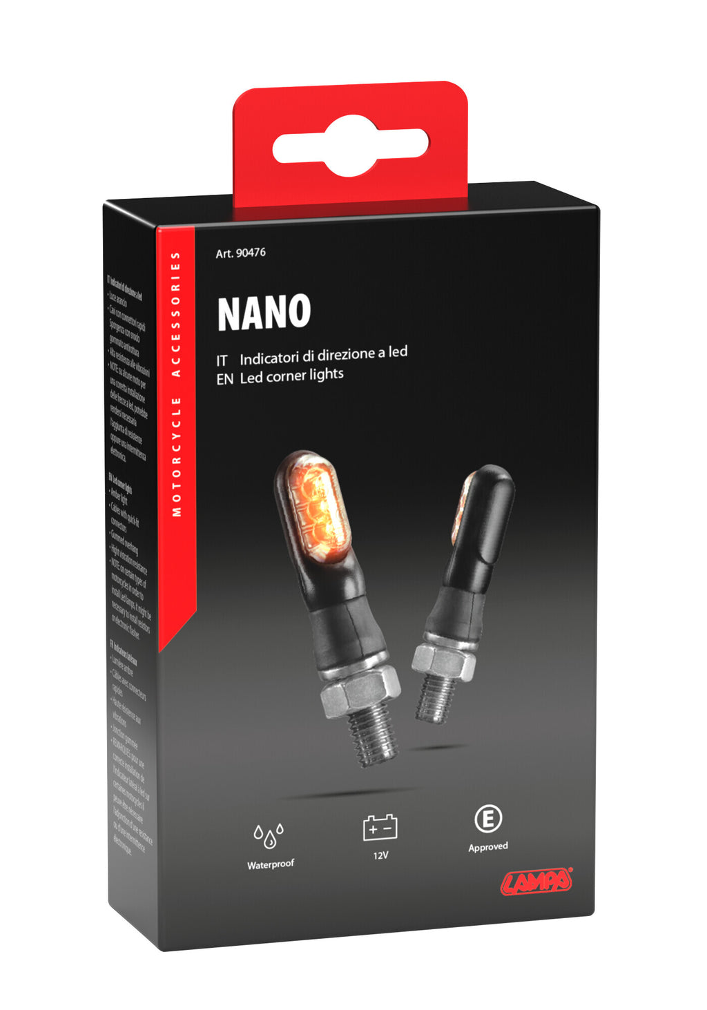 Nano, indicatori di direzione a led - 12V LED
