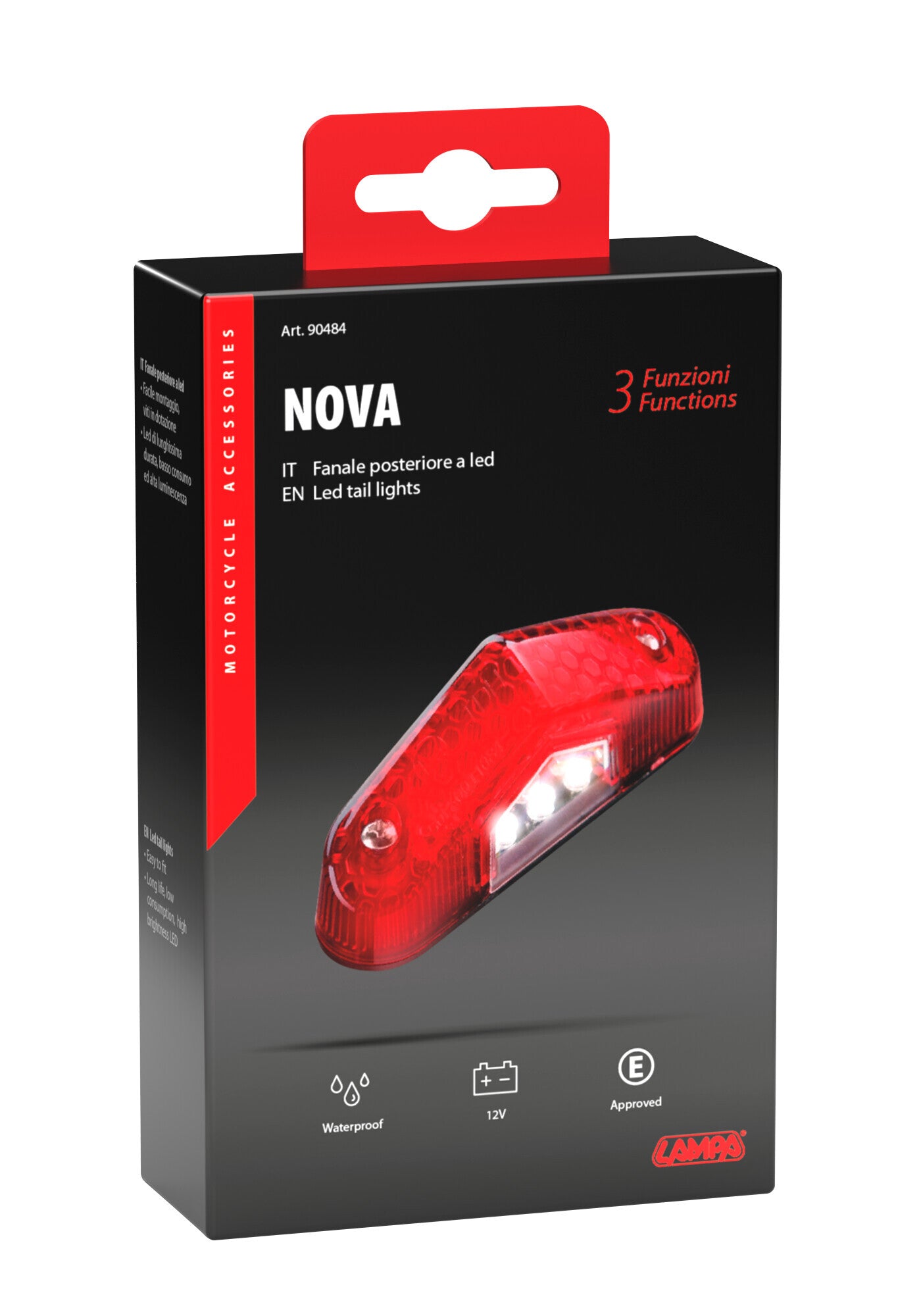 Nova, fanale posteriore a 9 Led 12V