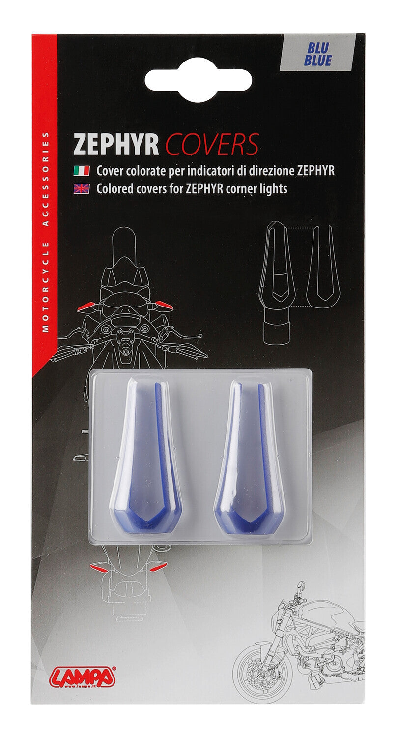 Cover colorate per indicatori di direzione Zephyr, 2 pz - Blu
