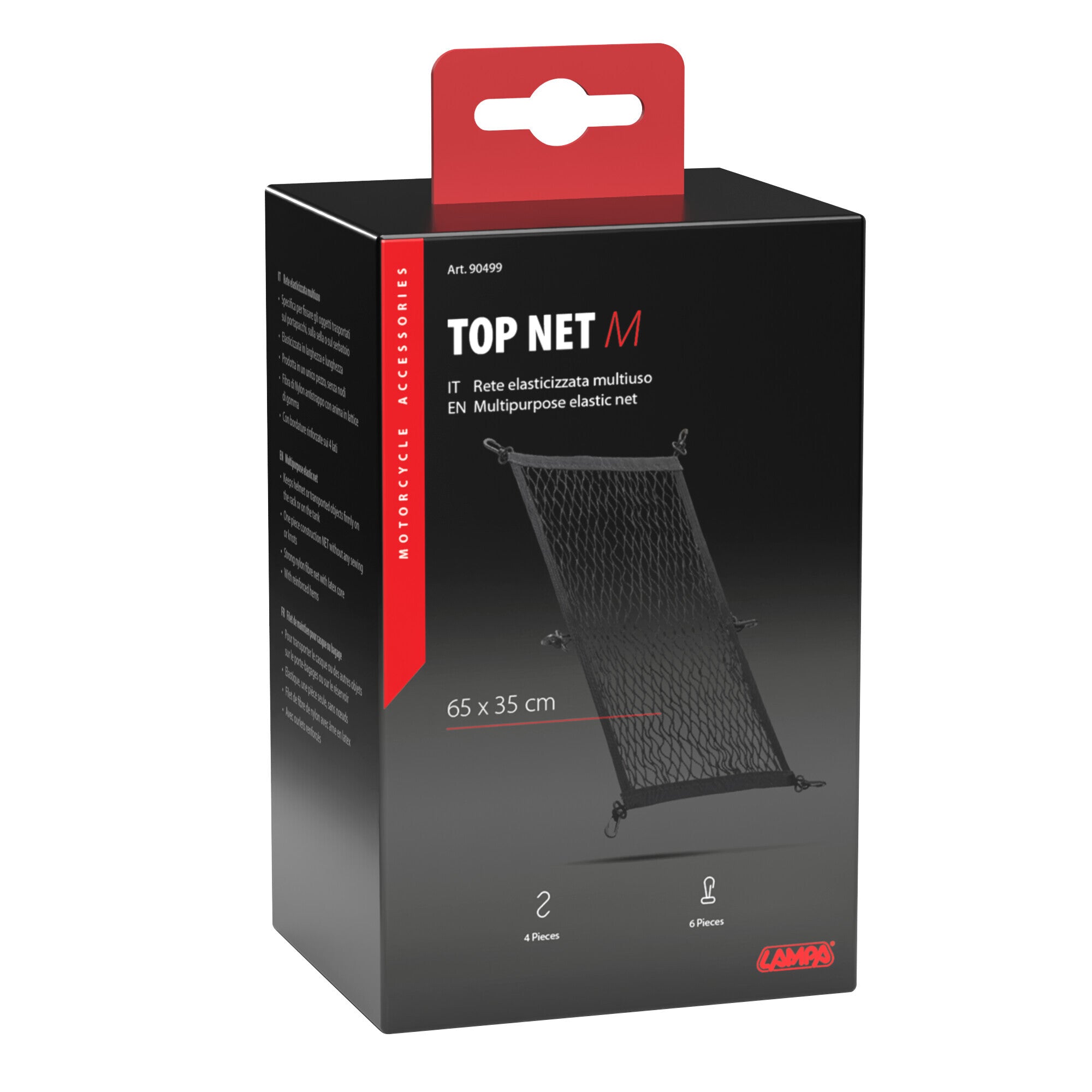 Top-Net, rete elasticizzata multiuso - M - cm 65x35