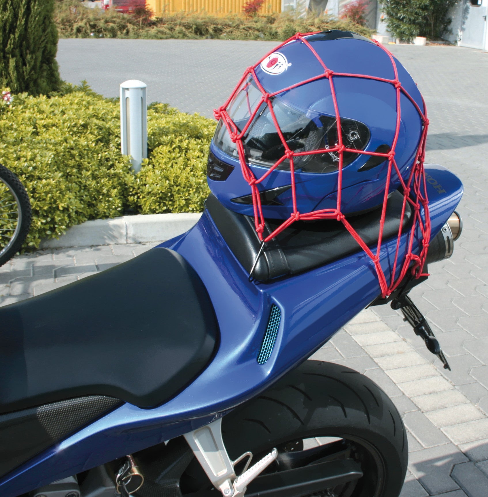 Spider, rete elasticizzata - Rosso