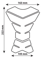Pro-Tank X3, protezione adesiva per serbatoio - Carbon