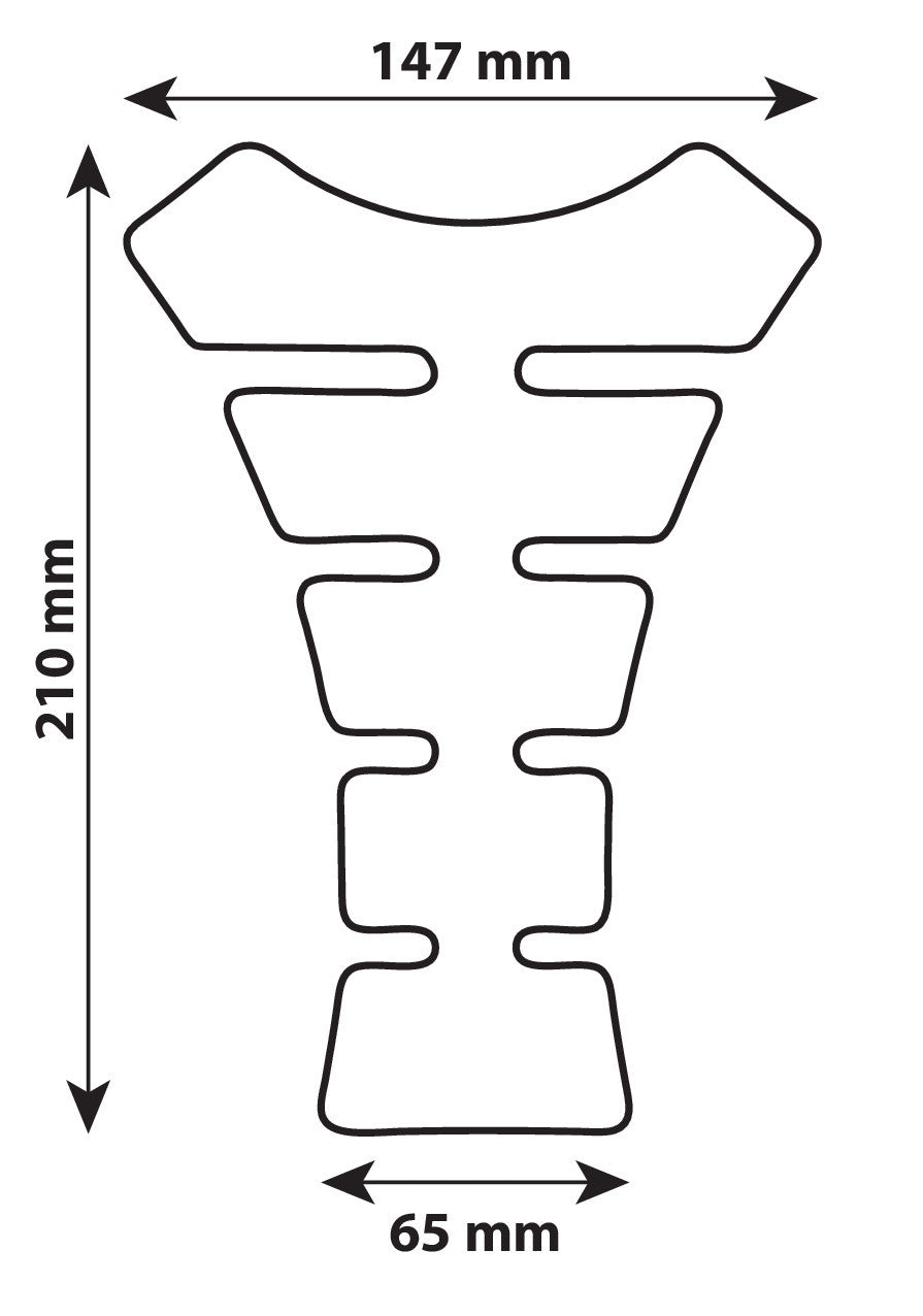 Pro-Tank X4, protezione adesiva per serbatoio - Carbon
