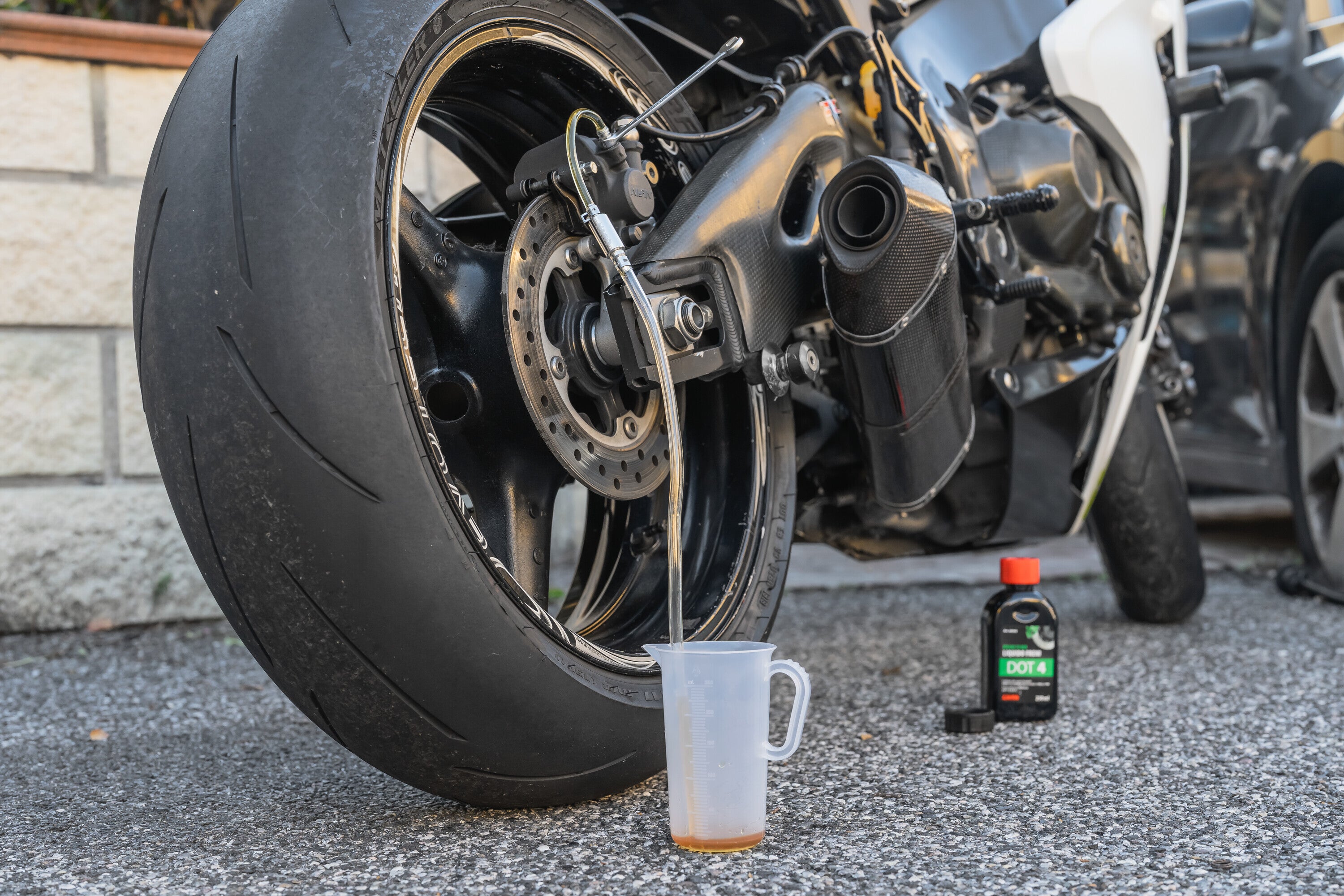 Brake, kit spurgo freni