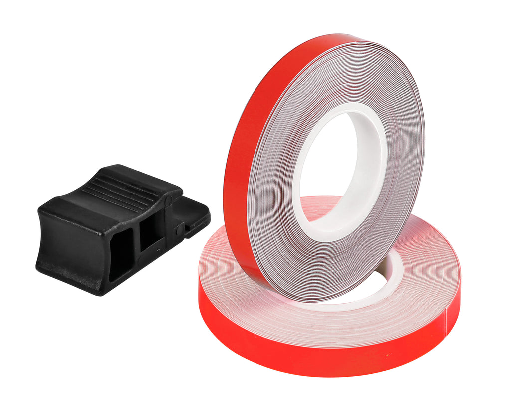 Wheel Stripe Reflective, profilo adesivo per cerchi ruota - Rosso