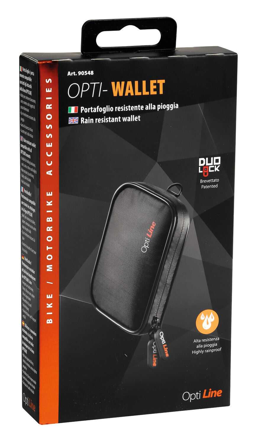 Wallet, portafoglio resistente alla pioggia