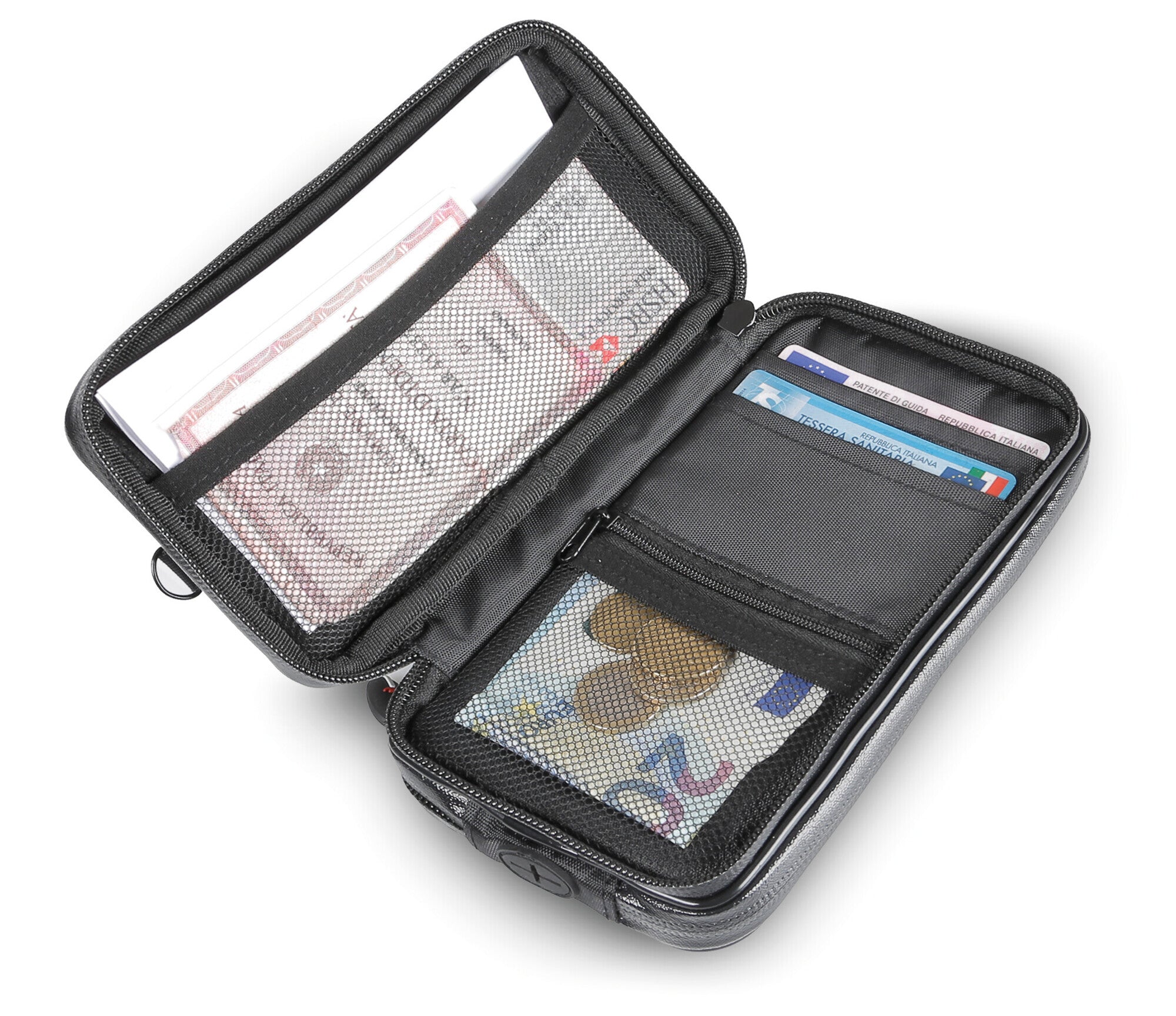 Wallet Plus, custodia porta telefono con portafoglio