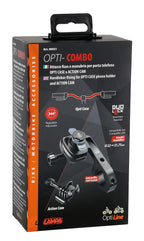 Combo, supporto per action cam con attacco fisso per manubrio