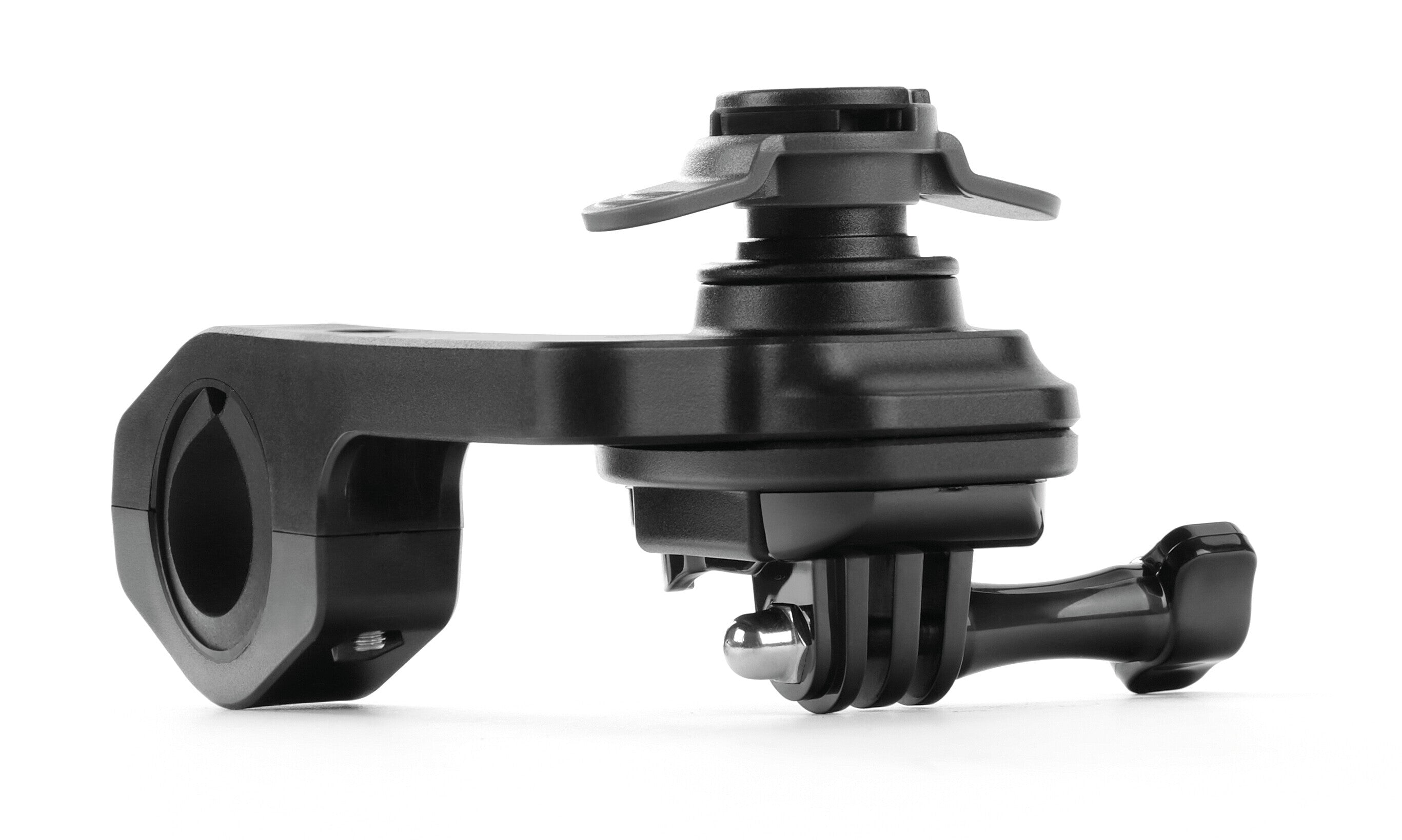 Combo, supporto per action cam con attacco fisso per manubrio