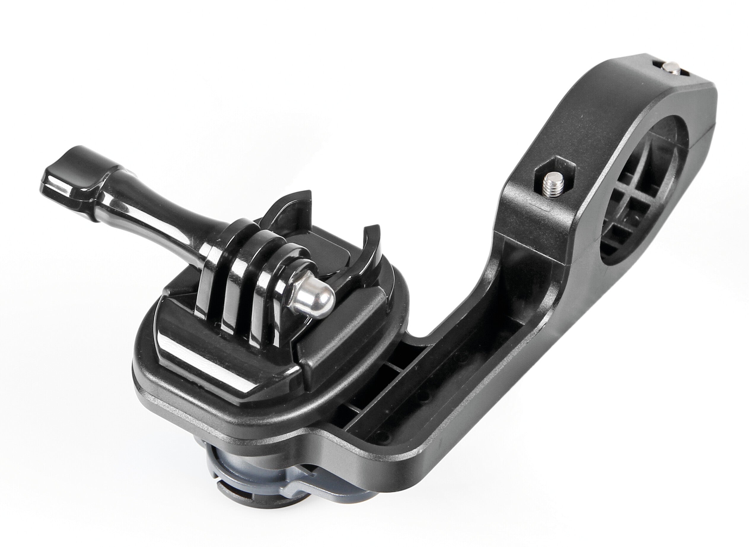 Combo, supporto per action cam con attacco fisso per manubrio