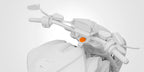 Tube, supporto con attacco per canotto di sterzo - Ø 10-13,3 mm