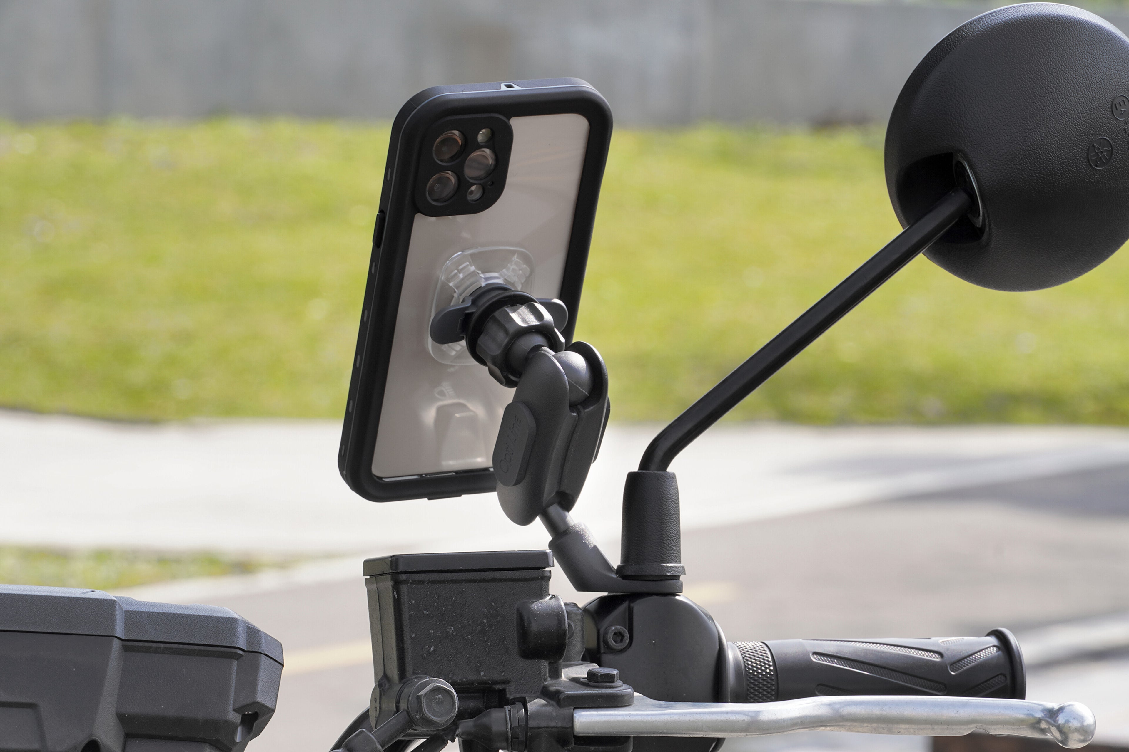 Titan Pole Orbit, supporto a braccio snodato con attacco per specchietti e viti passanti
