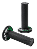 Donut Off-Road Grips, manopole universali - Nero - Verde