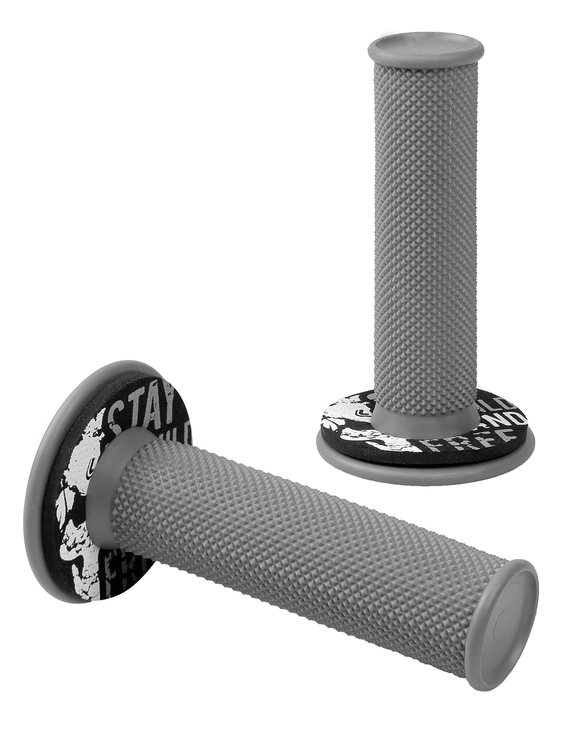Donut Off-Road Grips, manopole universali - Grigio - Grigio