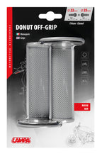 Donut Off-Road Grips, manopole universali - Grigio - Rosso