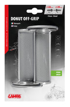 Donut Off-Road Grips, manopole universali - Grigio - Verde