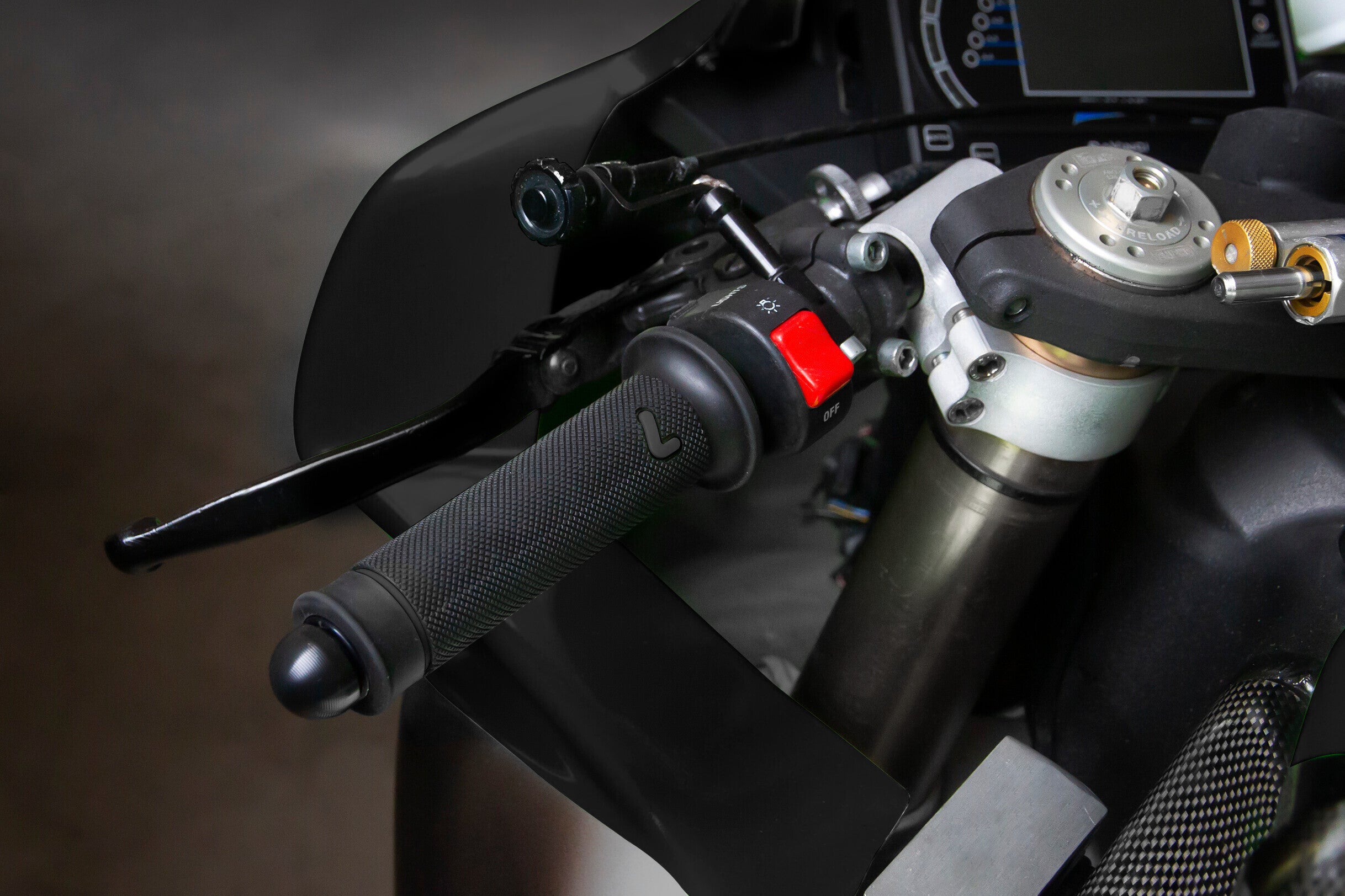 Sport-Grip, manopole universali - Nero