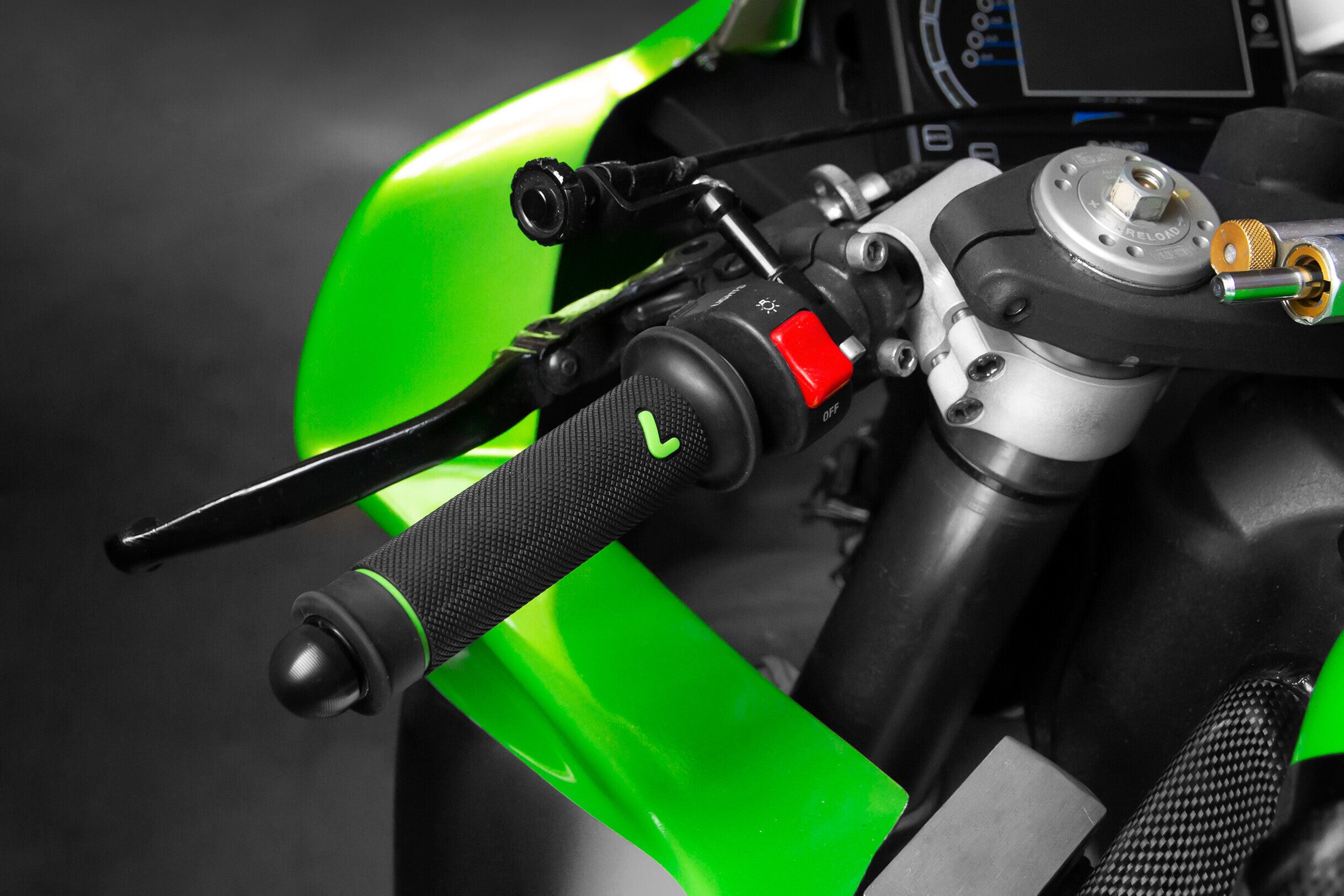 Sport-Grip, manopole universali - Verde