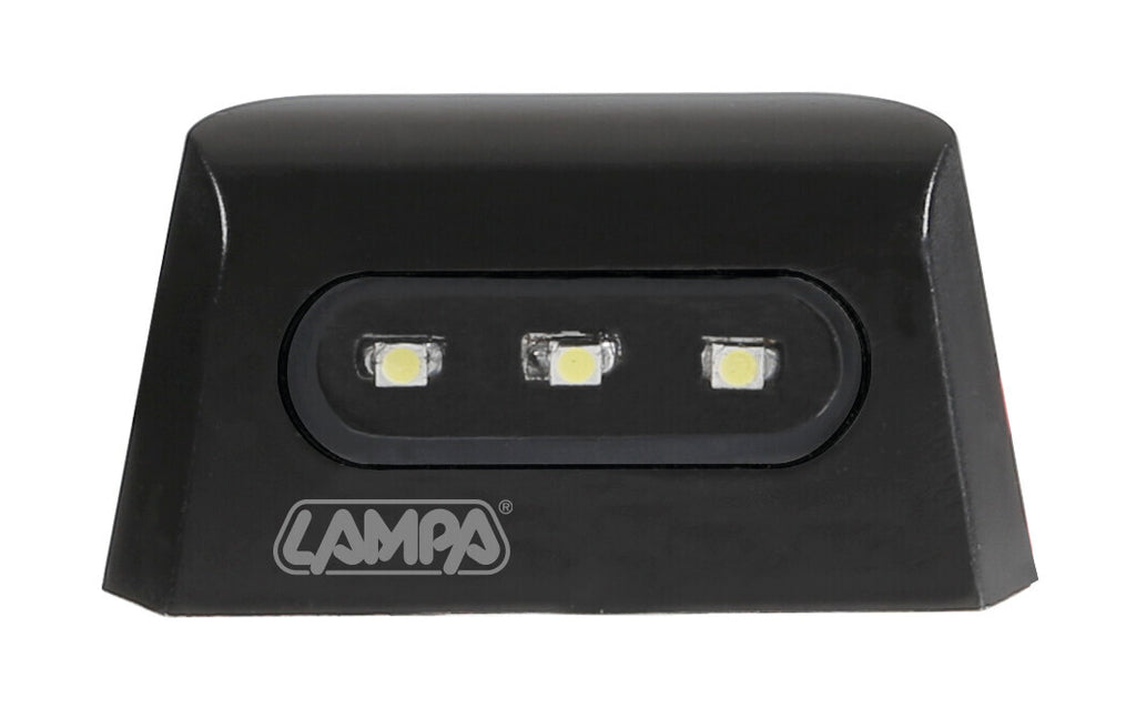 A-ion, luce targa a 3 Led Smd, 12V