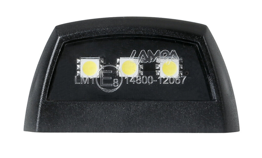E-ion, luce targa a 3 Led Smd, 12V