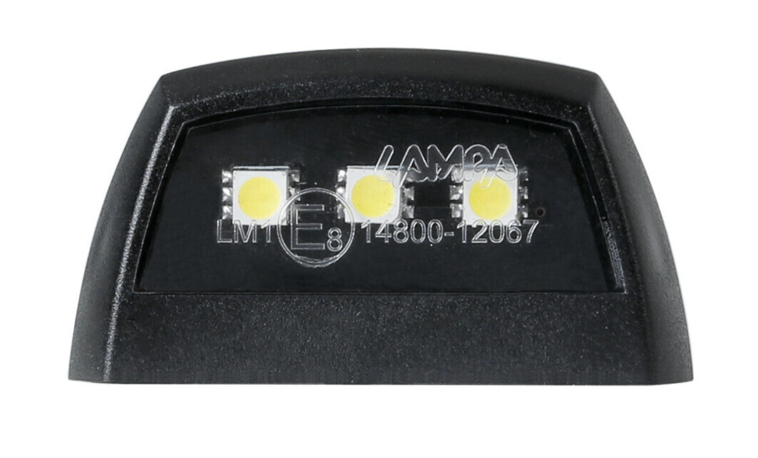 E-ion, luce targa a 3 Led Smd, 12V