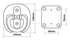 Shield 4, ancoraggio per moto da installare a pavimento