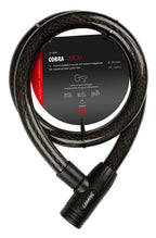 Cobra, treccia multipla in acciaio - 120 cm
