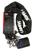 Kiton, maxi catena antifurto con lucchetto blindato - 120 cm
