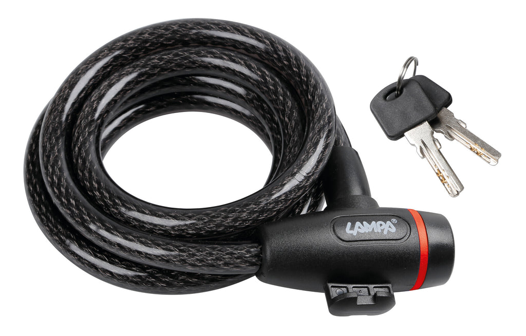 Club, cavo antifurto in acciaio Ø 12 mm - 180 cm