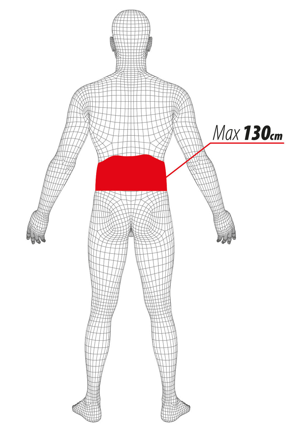 T-Maxter Back, fascia elastica lombare