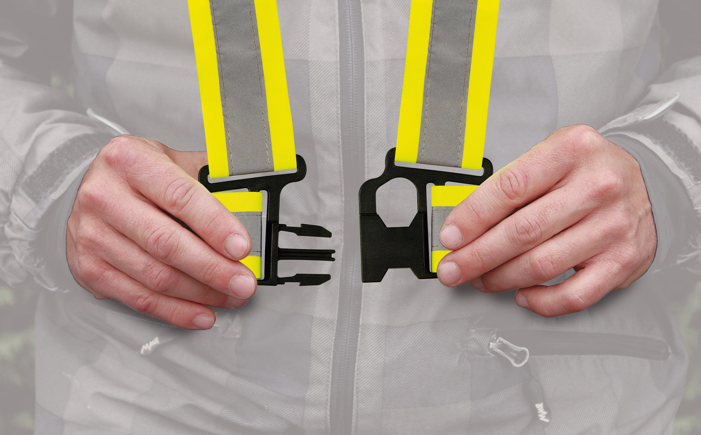 X-Belt, bretelle catarifrangenti - Giallo