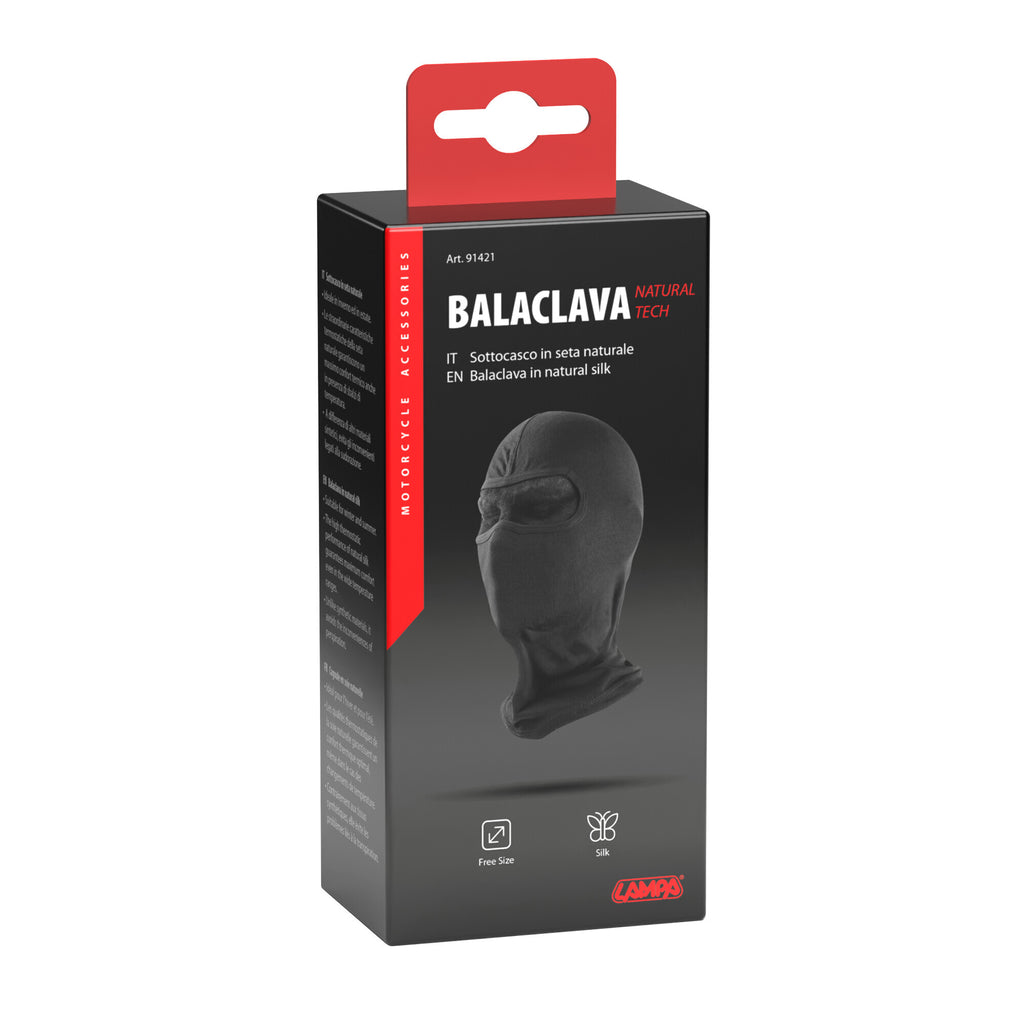 Mask-Plus, sottocasco in fibra naturale di seta
