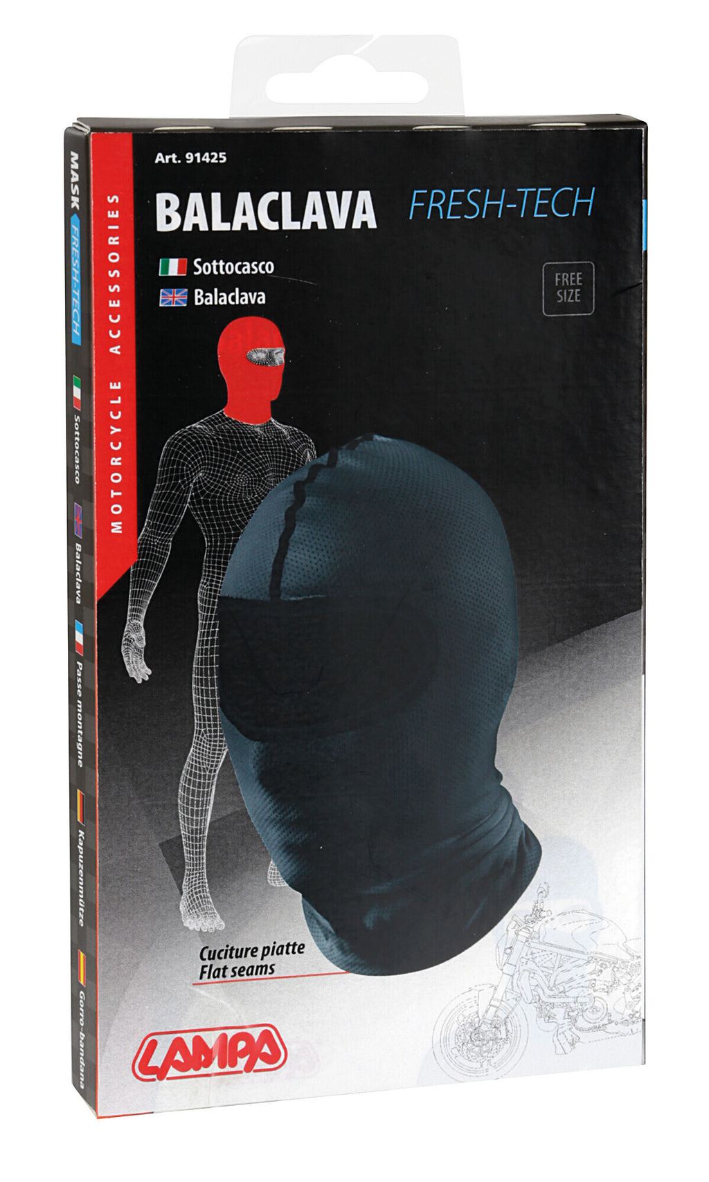 Mask Fresh-Tech, sottocasco in tessuto tecnico