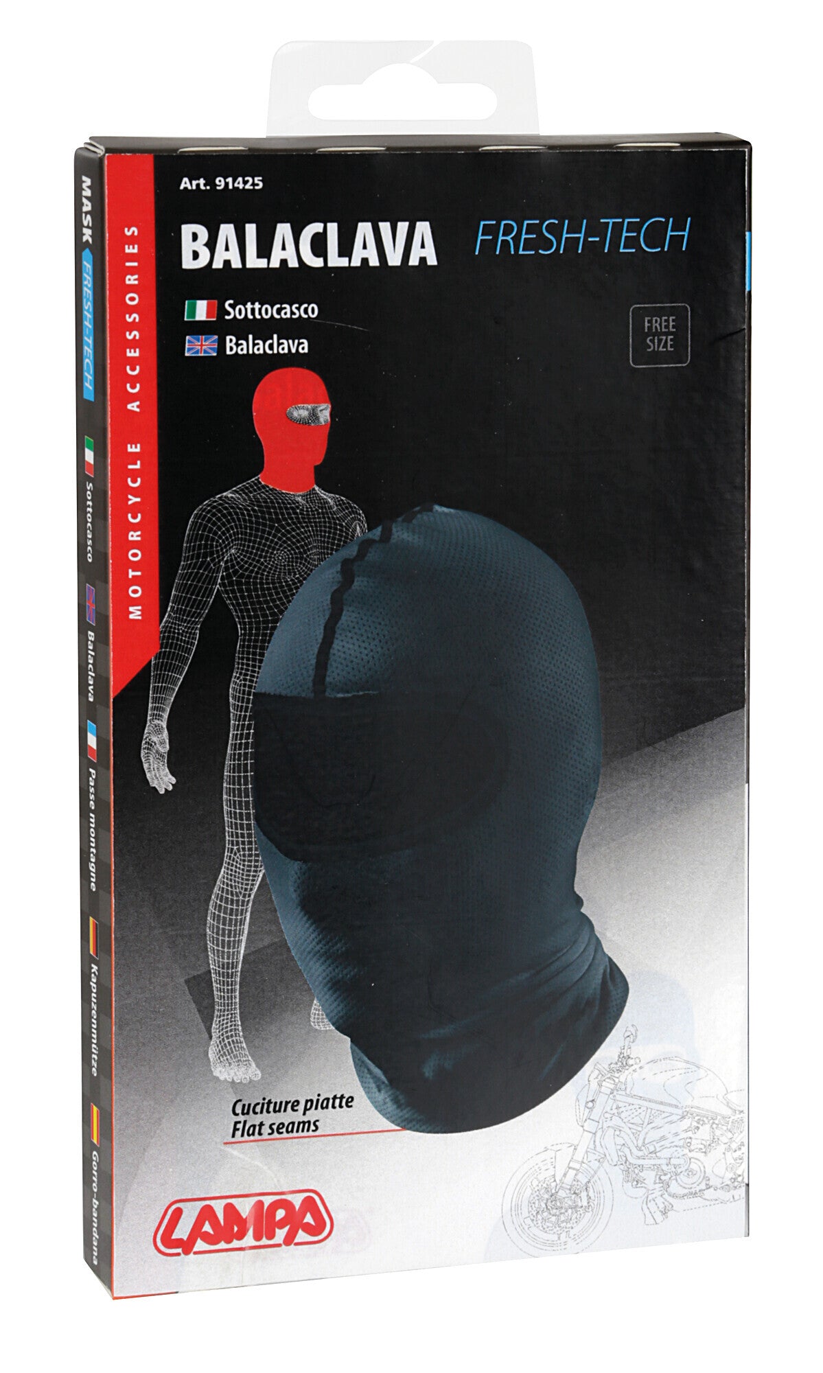 Mask Fresh-Tech, sottocasco in tessuto tecnico