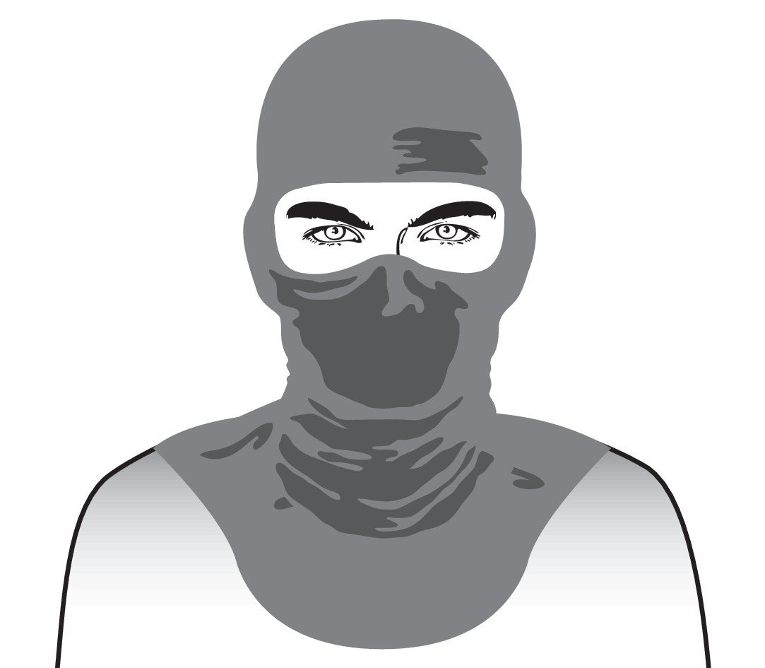 Mask-Neck, sottocasco in tessuto tecnico con scaldacollo