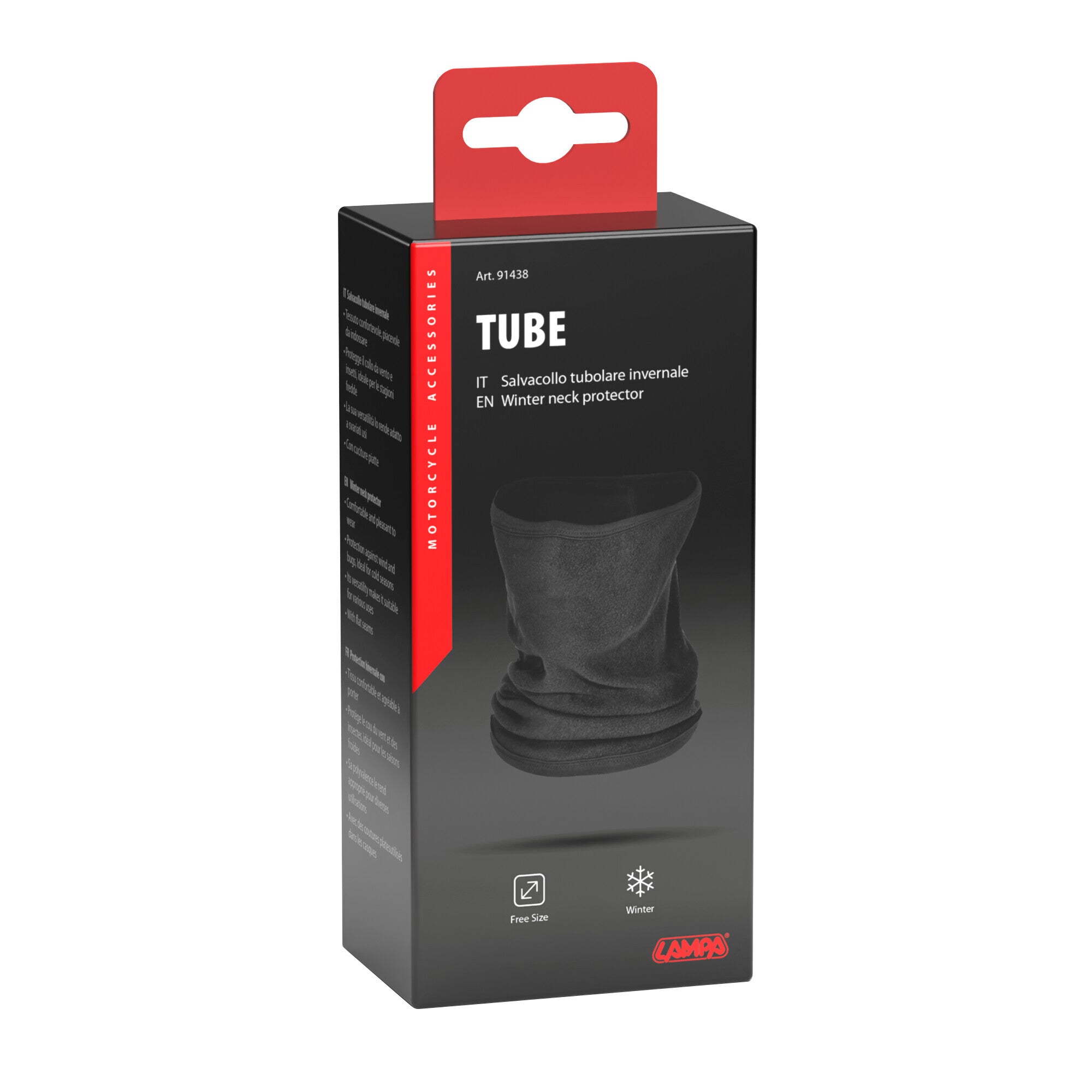 Tube, salvacollo in poliestere